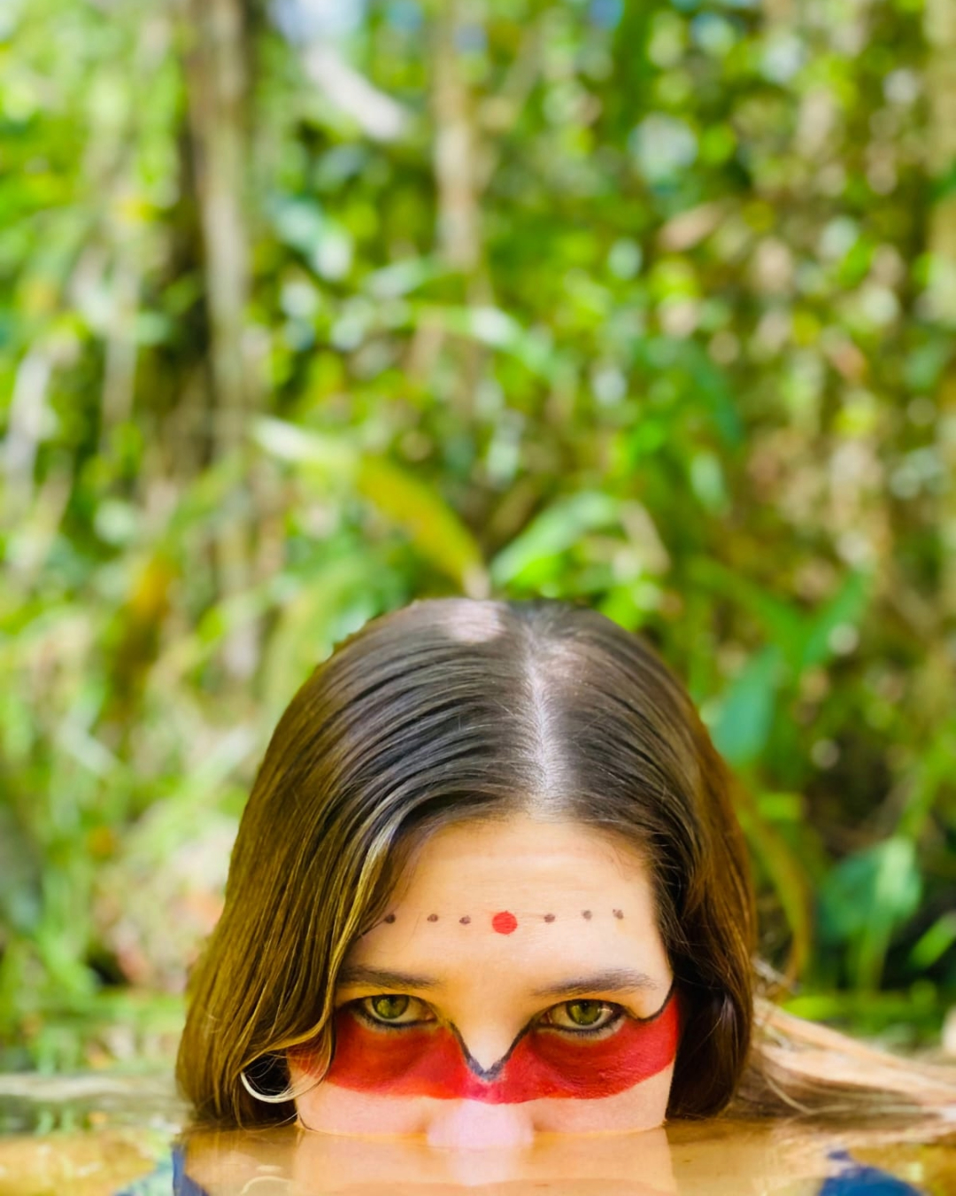 Pintura facial indígena