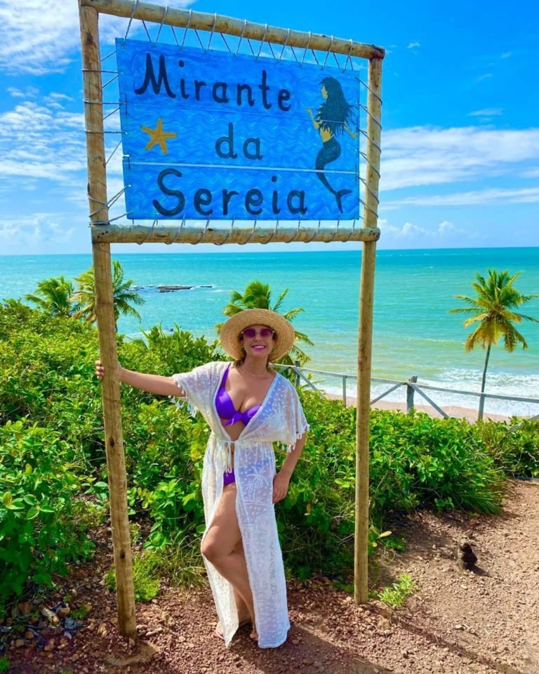 Paisagem do Passeio Sul Pé na Areia