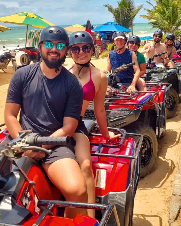 Casal no Litoral sul da paraíba